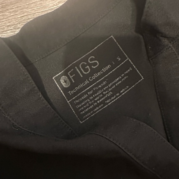 Figs women Technical Collection Black Top - Picture 2 of 2